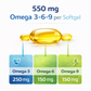 MAV-369 Omega 3-6-9 Softgel Capsules (550 mg)