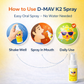 D-MAV K2 Spray | Vitamin D3 + K2-7 Oral Spray | 240 Sprays | Mango Flavour