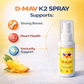 D-MAV K2 Spray | Vitamin D3 + K2-7 Oral Spray | 240 Sprays | Mango Flavour